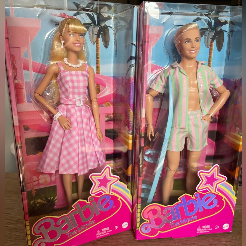 Barbie the movie Barbie and ken dolls